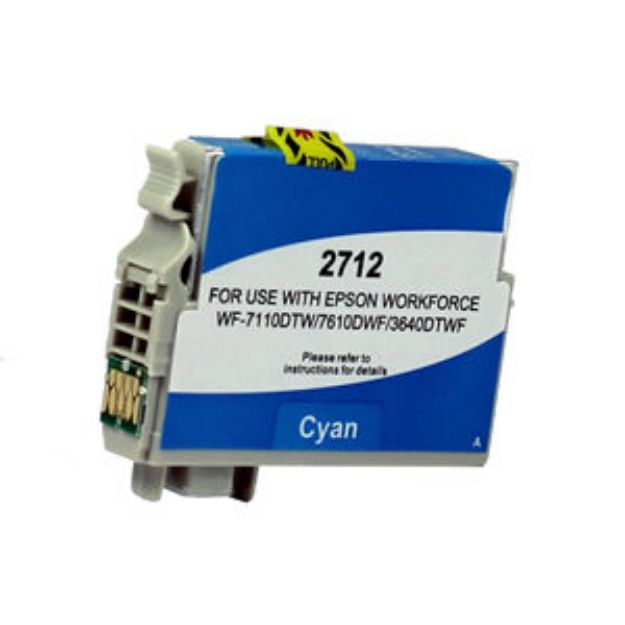 Picture of Compatible Epson WorkForce WF-3620 Cyan Ink Cartridge