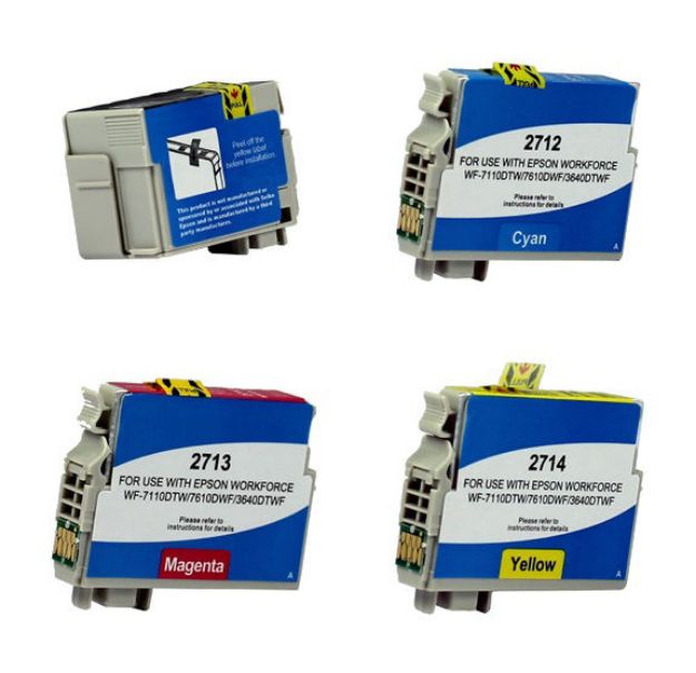 Picture of Compatible Epson 27XL Multipack Ink Cartridges