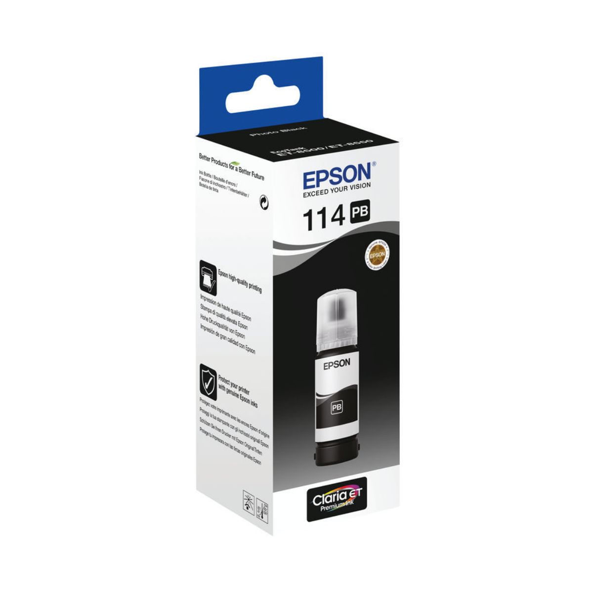 Genuine Epson EcoTank ET-8500 Photo Black Ink Bottle