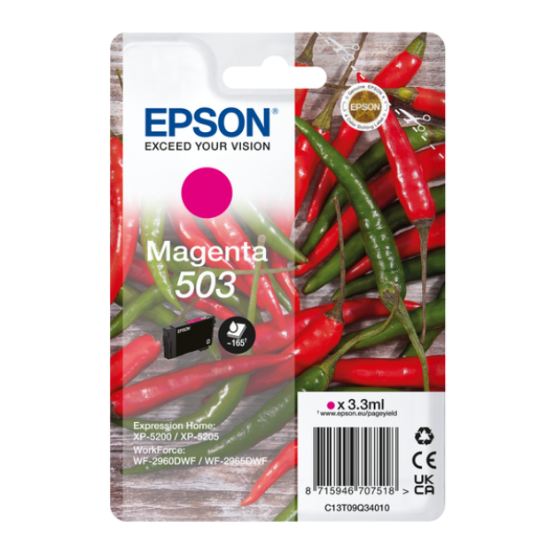 Picture of Genuine Epson XP-5205 Magenta Ink Cartridge
