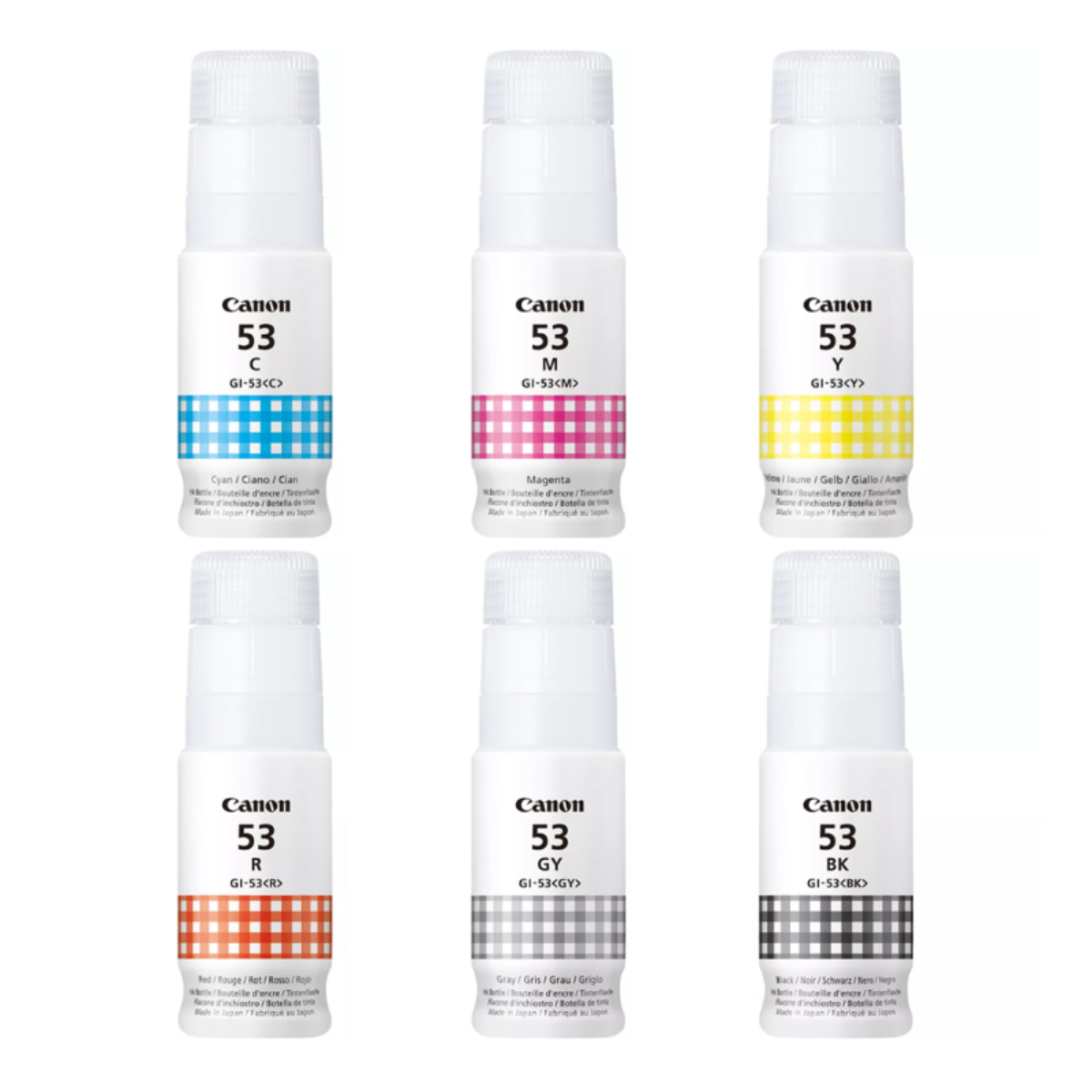 OEM Canon GI-53 Multipack Ink Bottles