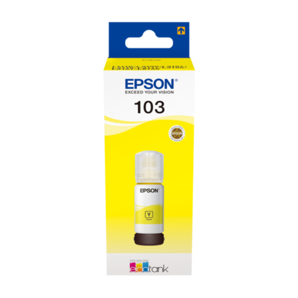 Genuine Epson Ecotank L3151 Yellow Ink Bottle