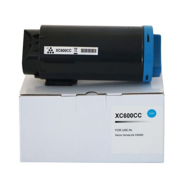 Picture of Compatible Xerox 106R03896 Cyan Toner Cartridge