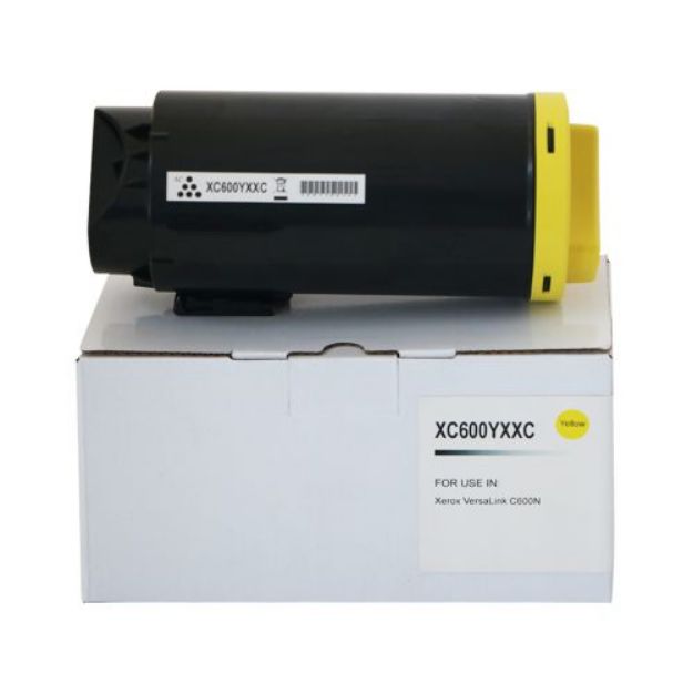 Picture of Compatible Xerox VersaLink C600NW Extra High Capacity Yellow Toner Cartridge