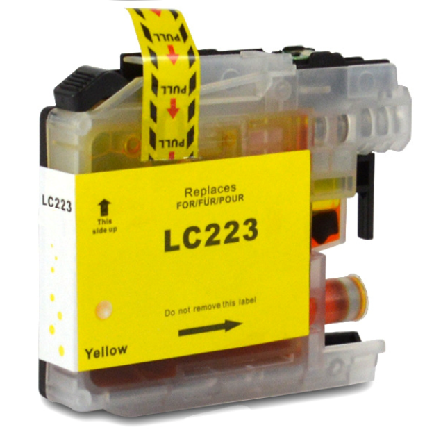 Picture of Compatible Brother LC223 Yellow Ink Cartridge