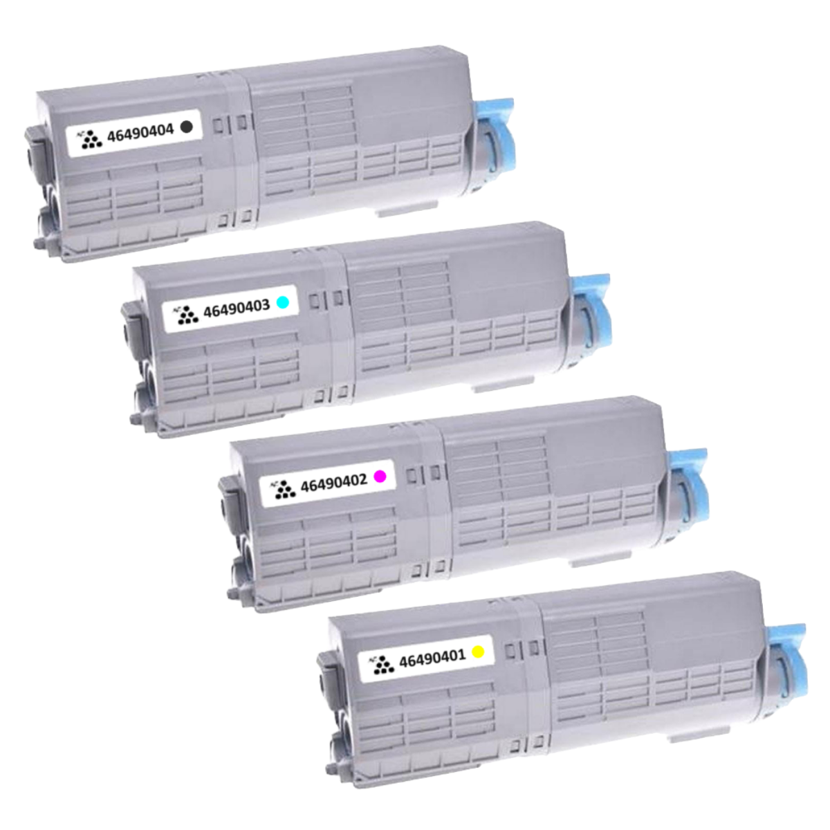 Compatible Oki MC563dn Multipack Toner Cartridges