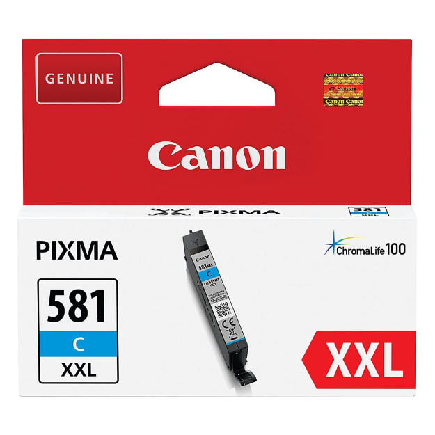 Picture of OEM Canon Pixma TS8252 XXL Cyan Ink Cartridge
