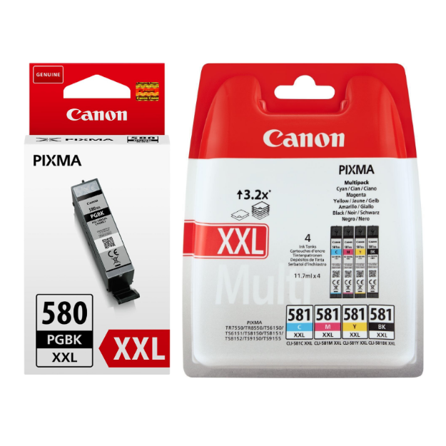 Picture of OEM Canon Pixma TS8350 XXL Multipack (5 Pack) Ink Cartridges