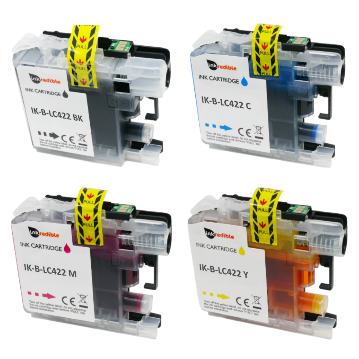 Compatible Brother LC422 Multipack Ink Cartridges