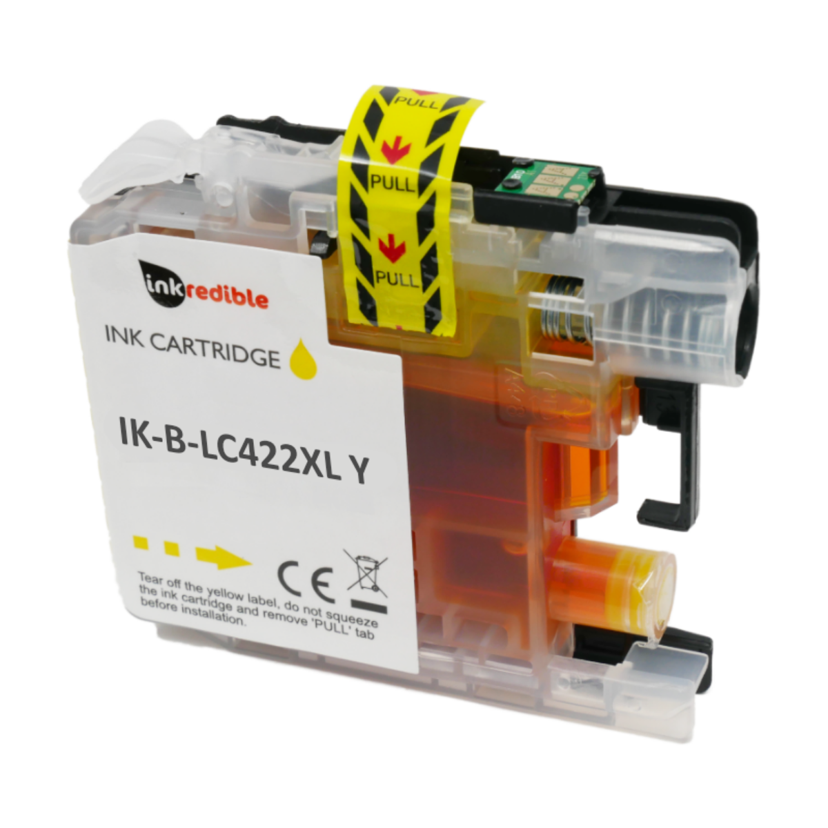 Compatible Brother LC422XL High Capacity Yellow Ink Cartridge