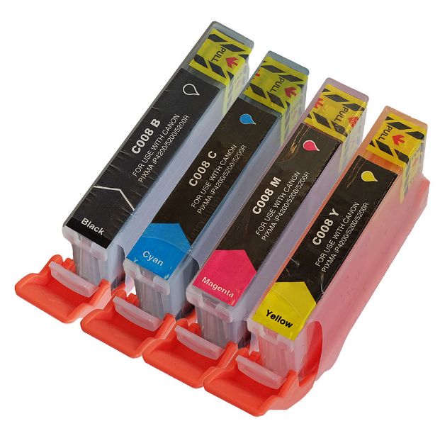 Picture of Compatible Canon Pixma iP6600D Multipack (4 Pack) Ink Cartridges