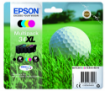 Picture of Epson 34XL Golf Ball High Yield Ink Cartridge Multipack 16ml + 3x 11ml (Pack 4) - C13T34764010