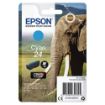 Picture of Epson 24 Elephant Cyan Standard Capacity Ink Cartridge 5ml - C13T24224012