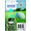 Picture of Epson 34XL Golfball Cyan High Yield Ink Cartridge 11ml - C13T34724010