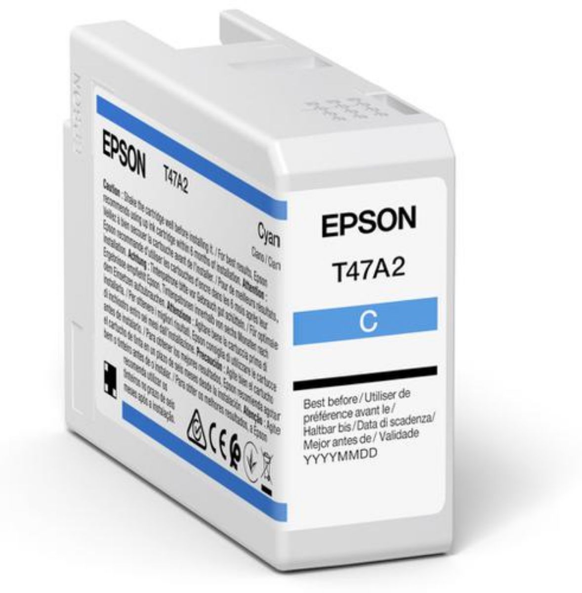 Epson T47A2 Cyan Pro10 Ink Cartridge 50ml - C13T47A200