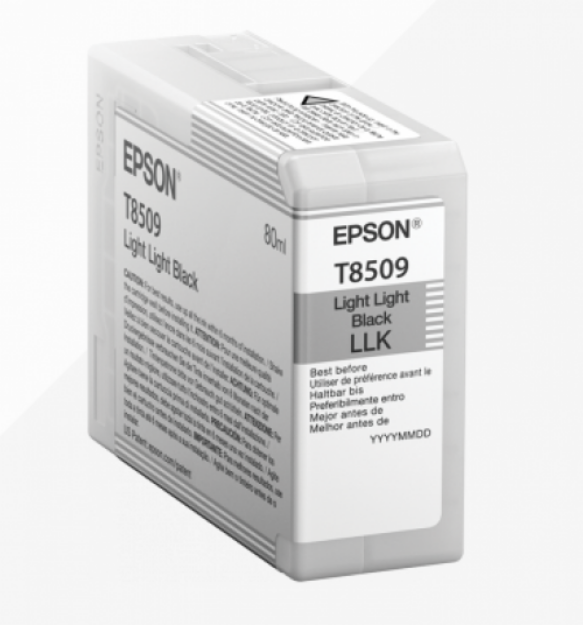 Picture of Epson T8509 Light Light Black Ink Cartridge 80ml - C13T850900