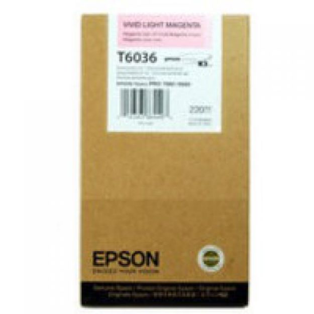 Picture of Epson T6036 Vivid Light Magenta Ink Cartridge 220ml - C13T603600