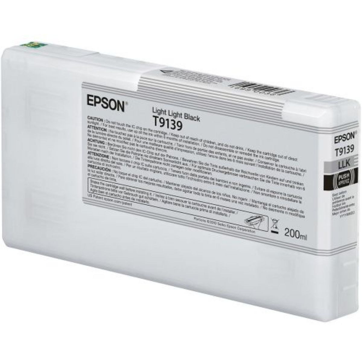 Epson T9139 Light Light Black Ink Cartridge 200ml - C13T913900