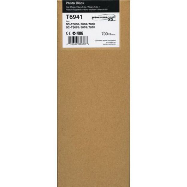 Picture of Epson T6941 Photo Black Ink Cartridge 700ml - C13T694100