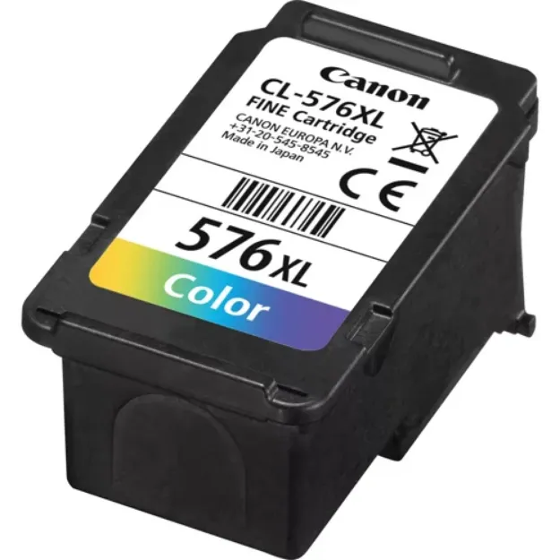 Picture of Canon CL-576XL High Capacity Colour Ink Cartridge 12.6ml 