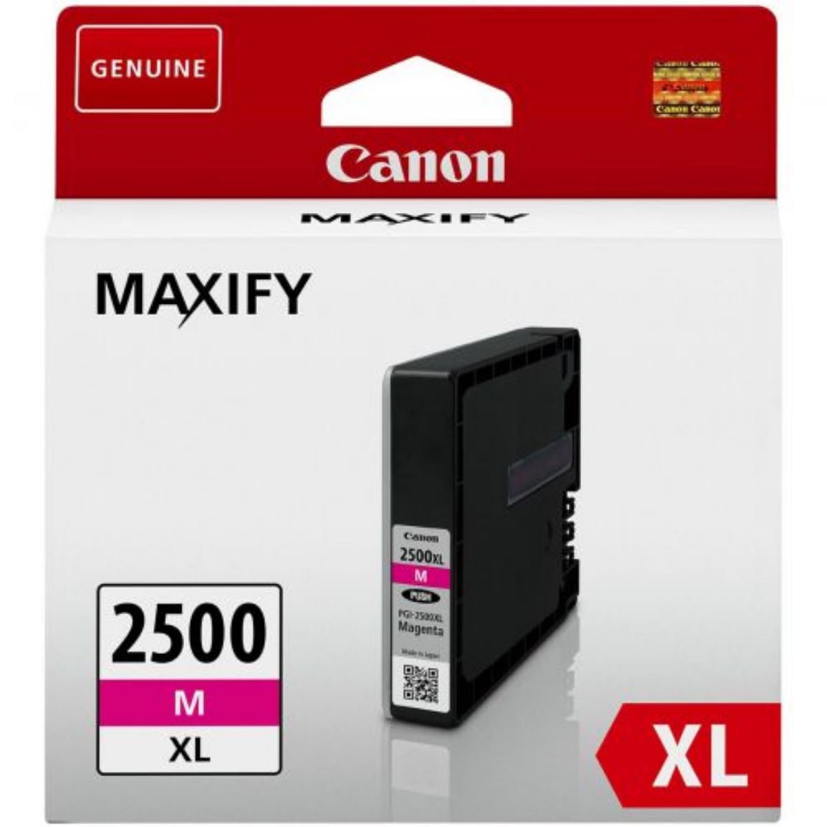 Canon PGI-2500XL Magenta High Yield Ink Cartridge 19ml - 9266B001