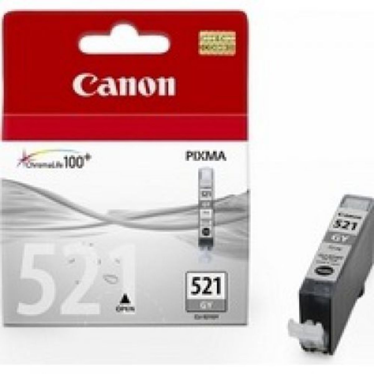 Canon CLI-521 Grey Standard Capacity Ink Cartridge 9ml - 2937B001