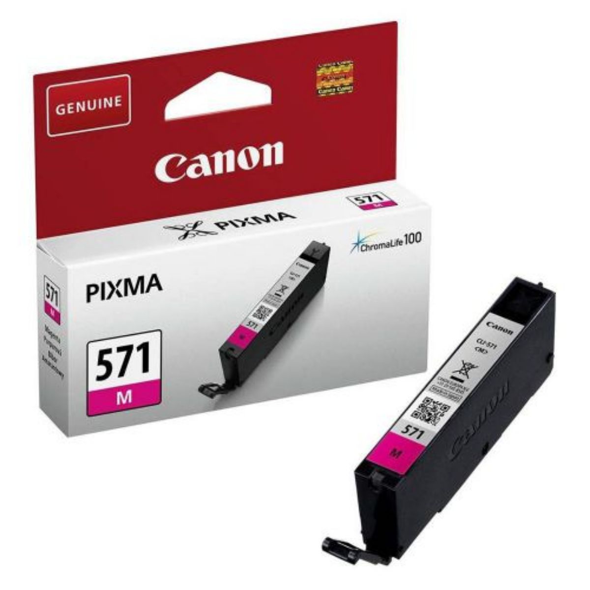 Canon CLI-571 Magenta Standard Capacity Ink Cartridge 7ml - 0387C001
