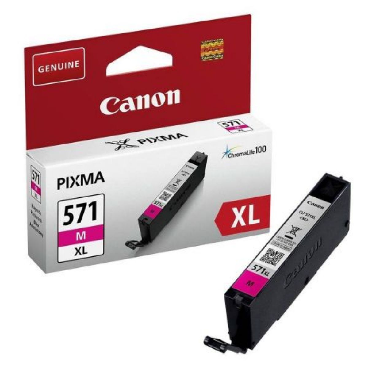 Canon CLI-571XL Magenta High Yield Ink Cartridge 11ml - 0333C001