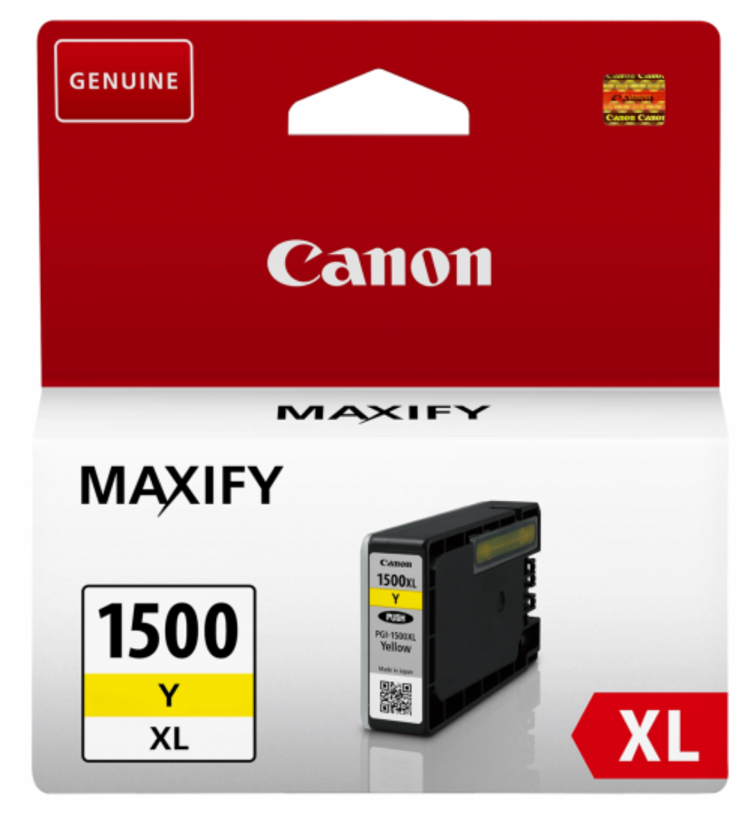 Canon PGI-1500XL Yellow High Yield Ink Cartridge 12ml - 9195B001
