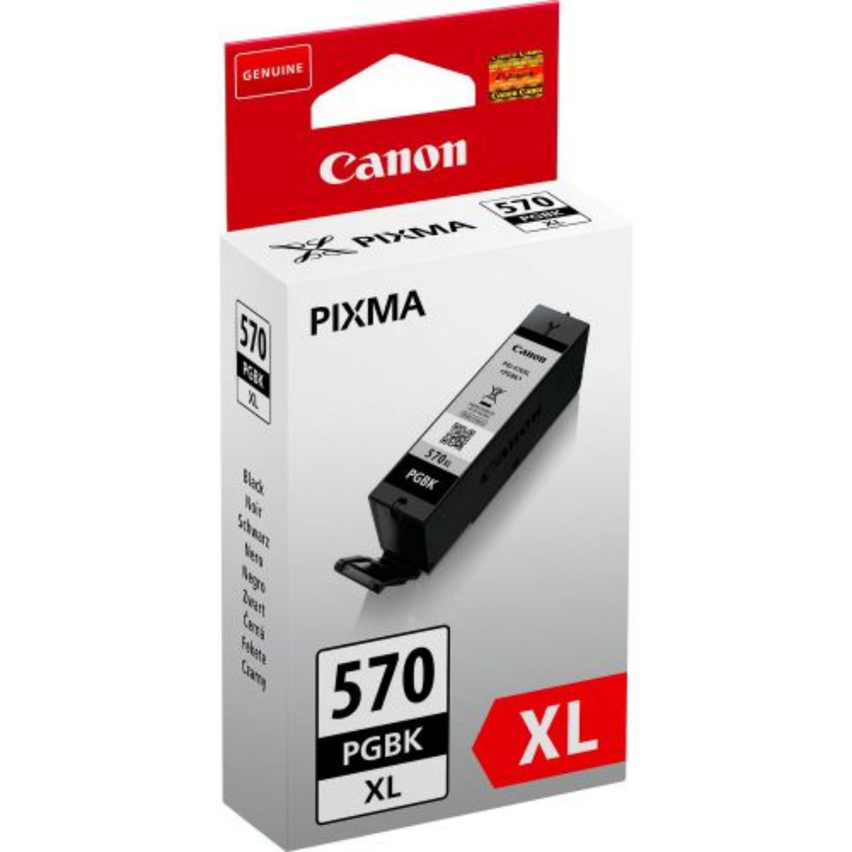 Canon PGI-570 Black High Yield Ink Cartridge 22ml - 0318C001