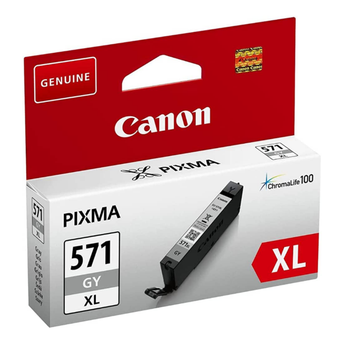 Canon CLI-571XL Grey High Yield Ink Cartridge 11ml - 0335C001