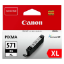 Show details for Canon CLI-571XL Black High Yield Ink Cartridge 11ml - 0331C001 Picture of Canon CLI-571XL Black High Yield Ink Cartridge 11ml - 0331C001