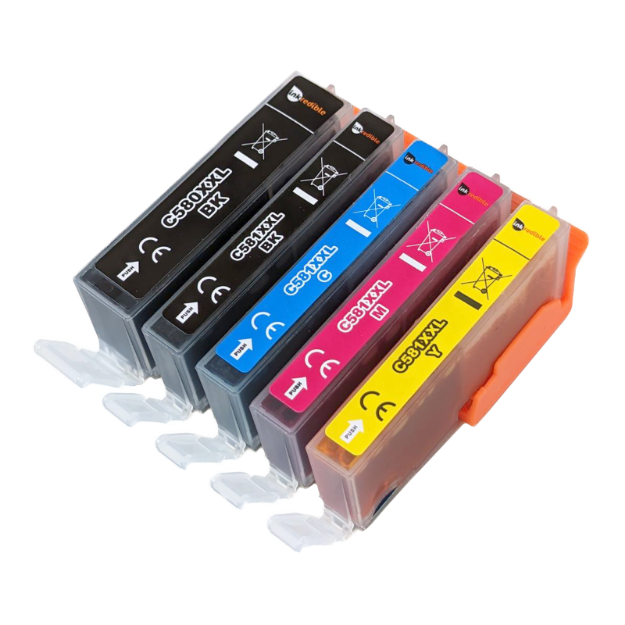 Picture of Compatible Canon Pixma TS6350 Multipack (5 Pack) Ink Cartridges