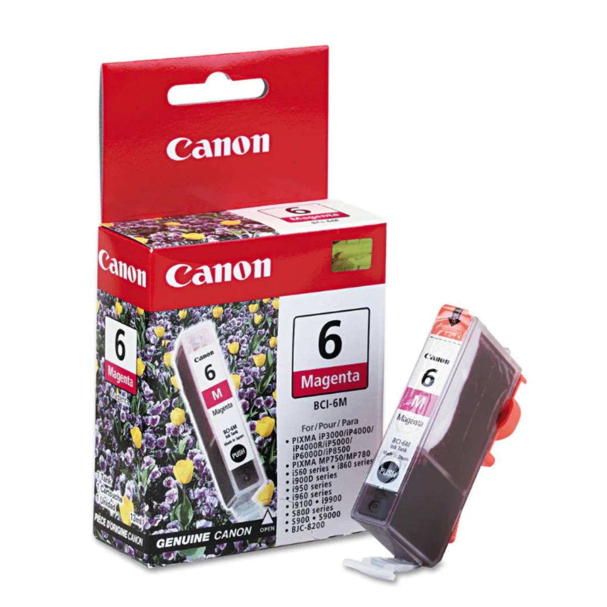 Canon BCI6M Magenta Standard Capacity Ink Cartridge 13ml - 4707A002