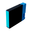 Picture of Compatible Canon PGI-2500XL Cyan Ink Cartridge