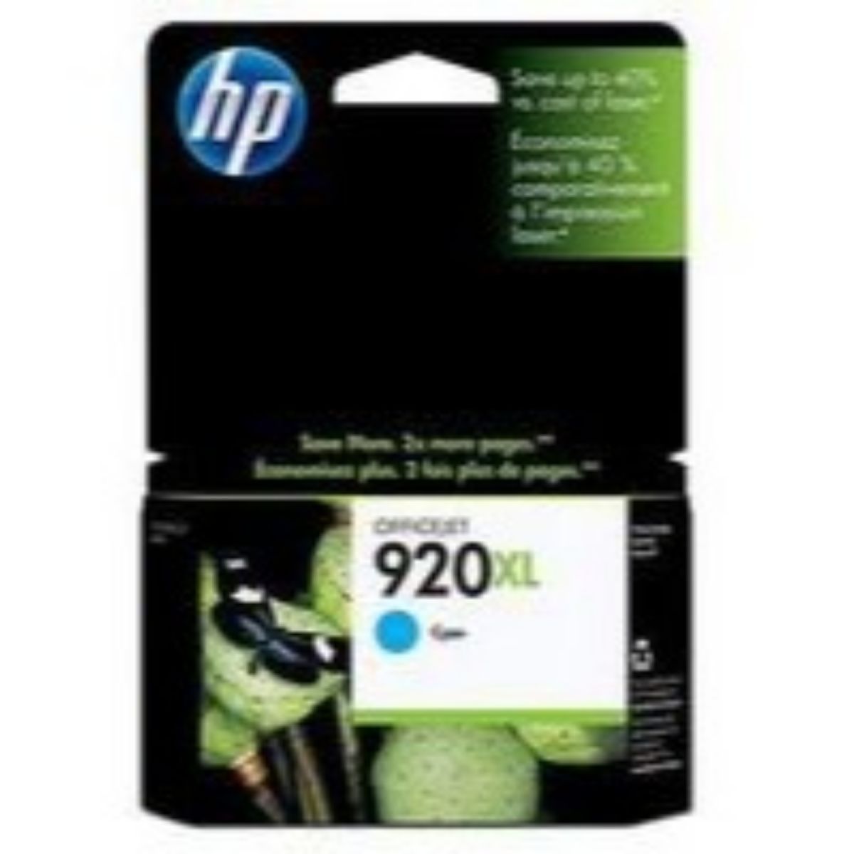 HP 920XL Cyan High Yield Ink Cartridge 8ml - CD972AE