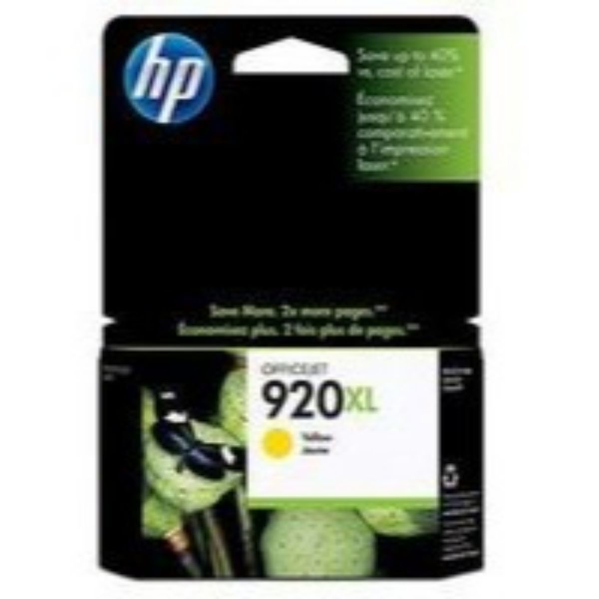 HP 920XL Yellow High Yield Ink Cartridge 8ml - CD974AE