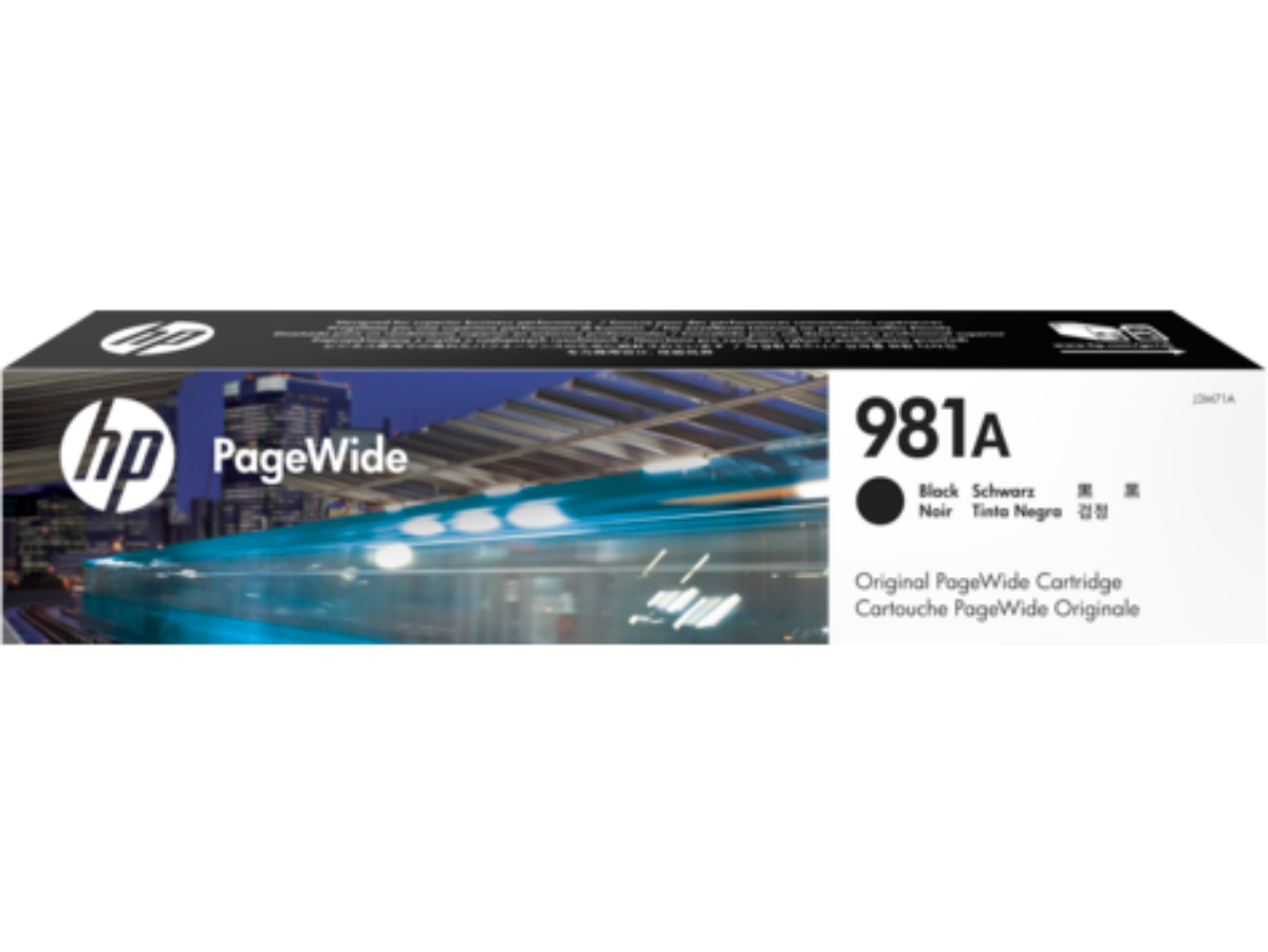 HP 981A Black Standard Capacity Ink Cartridge 106ml - J3M71A