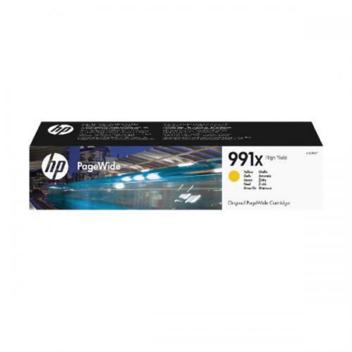 HP 991X Yellow High Yield Ink Cartridge 182ml - M0J98AE