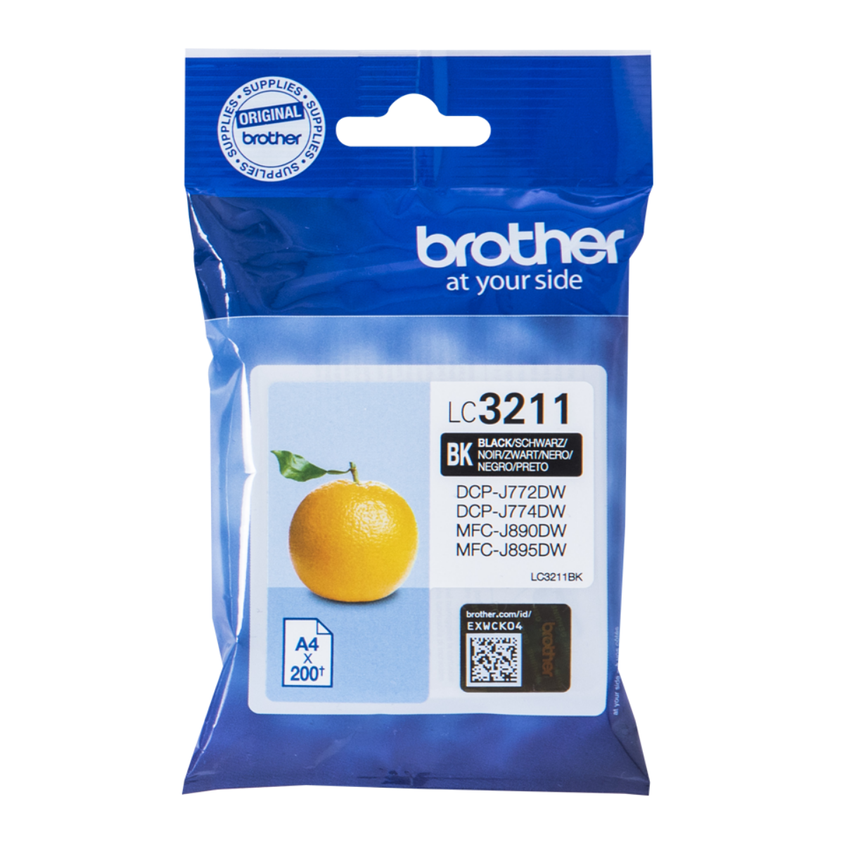 OEM Brother LC3211 Black Ink Cartridge