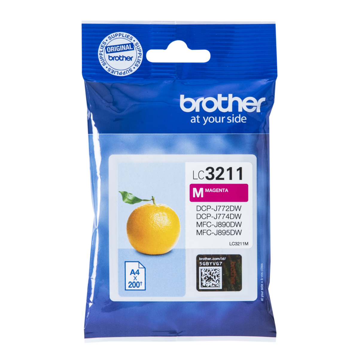 OEM Brother LC3211 Magenta Ink Cartridge