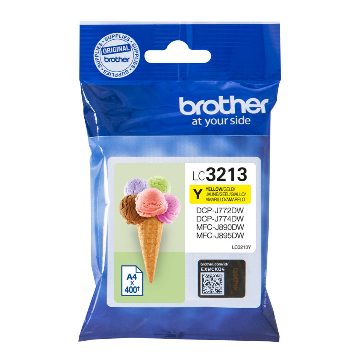 OEM Brother LC3213 Yellow Ink Cartridge