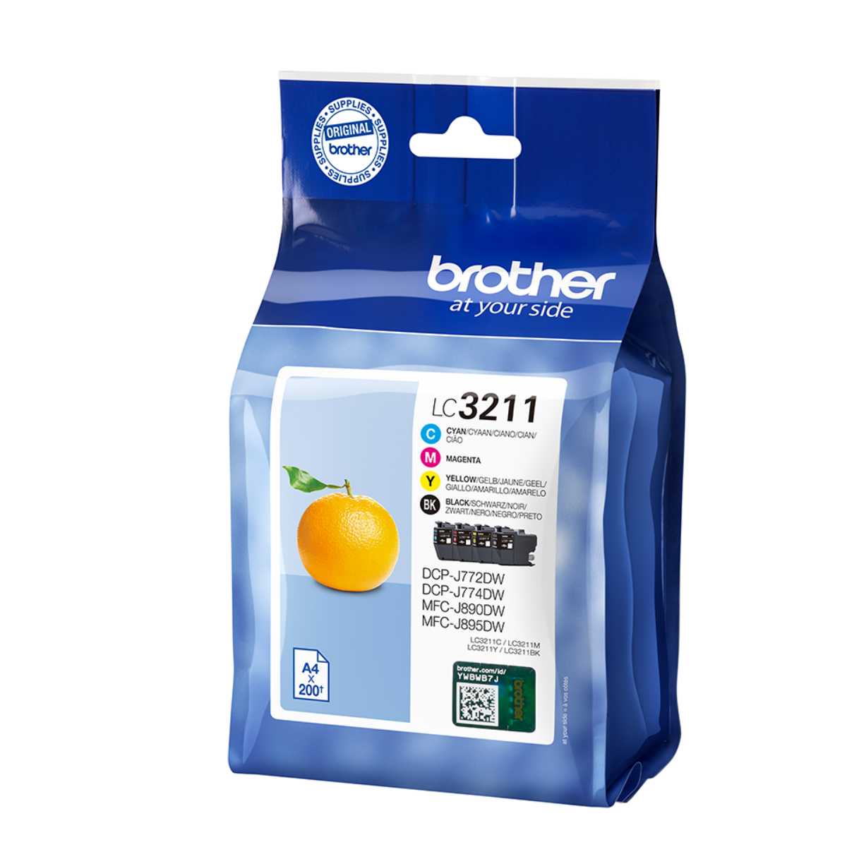 OEM Brother LC3211VAL Ink Cartridge Multipack (4 Pack) - LC3211VAL