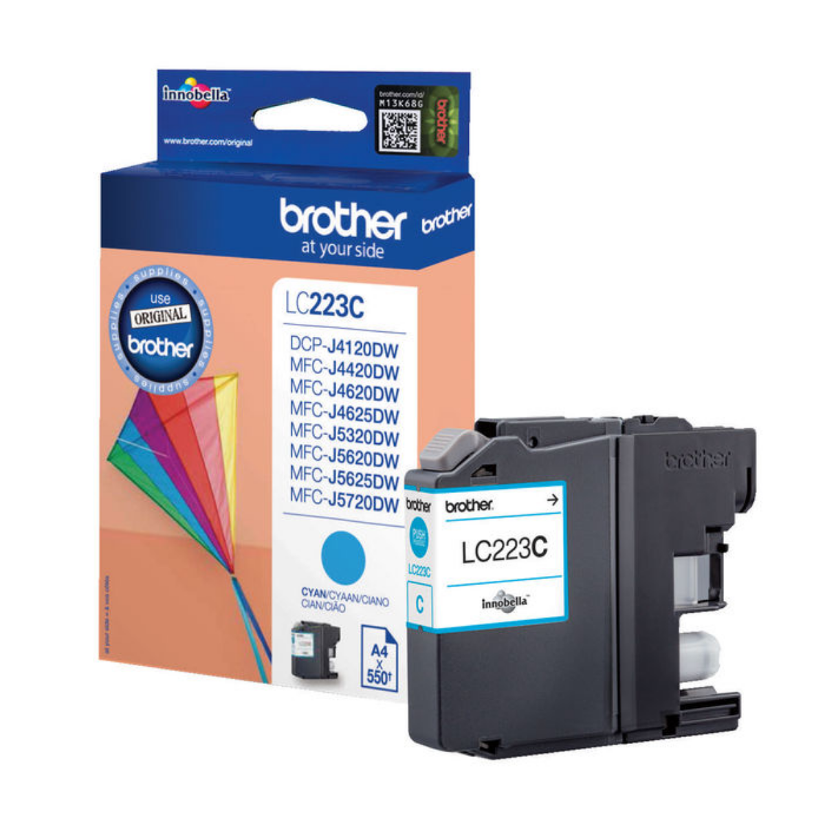 Brother Cyan Ink Cartridge 6ml - LC223C