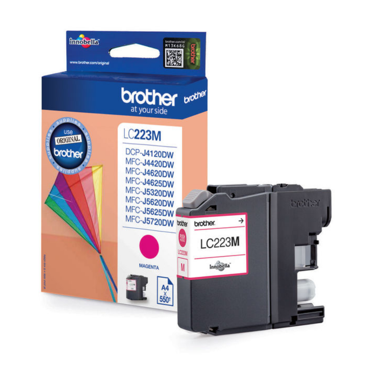 Brother Magenta Ink Cartridge 6ml - LC223M