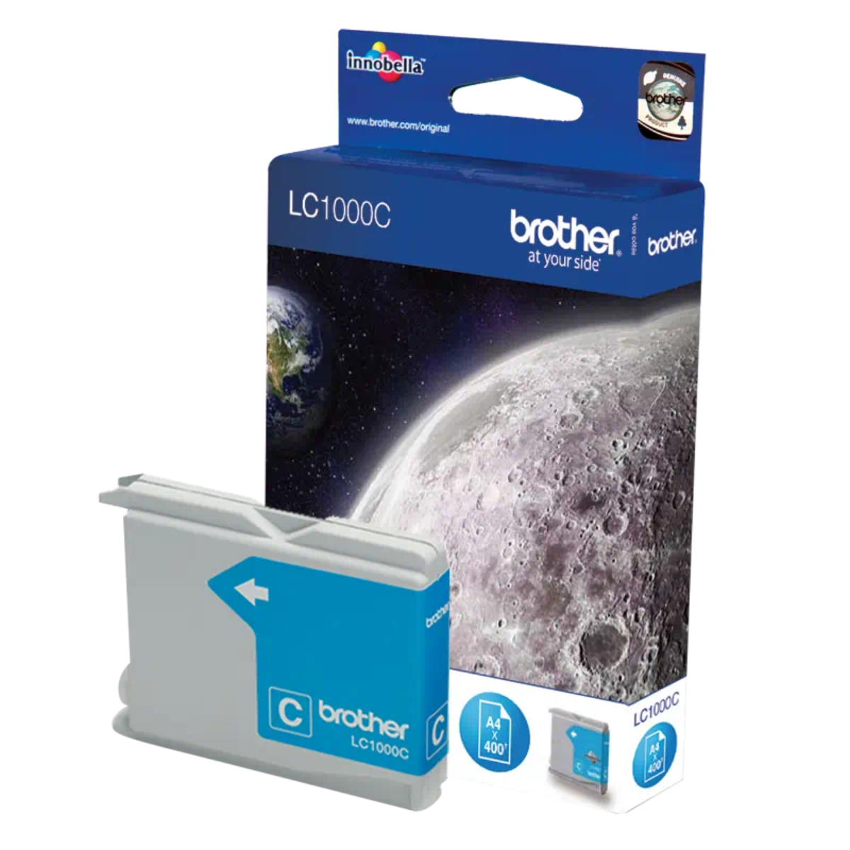 Brother Cyan Ink Cartridge 7ml - LC1000C
