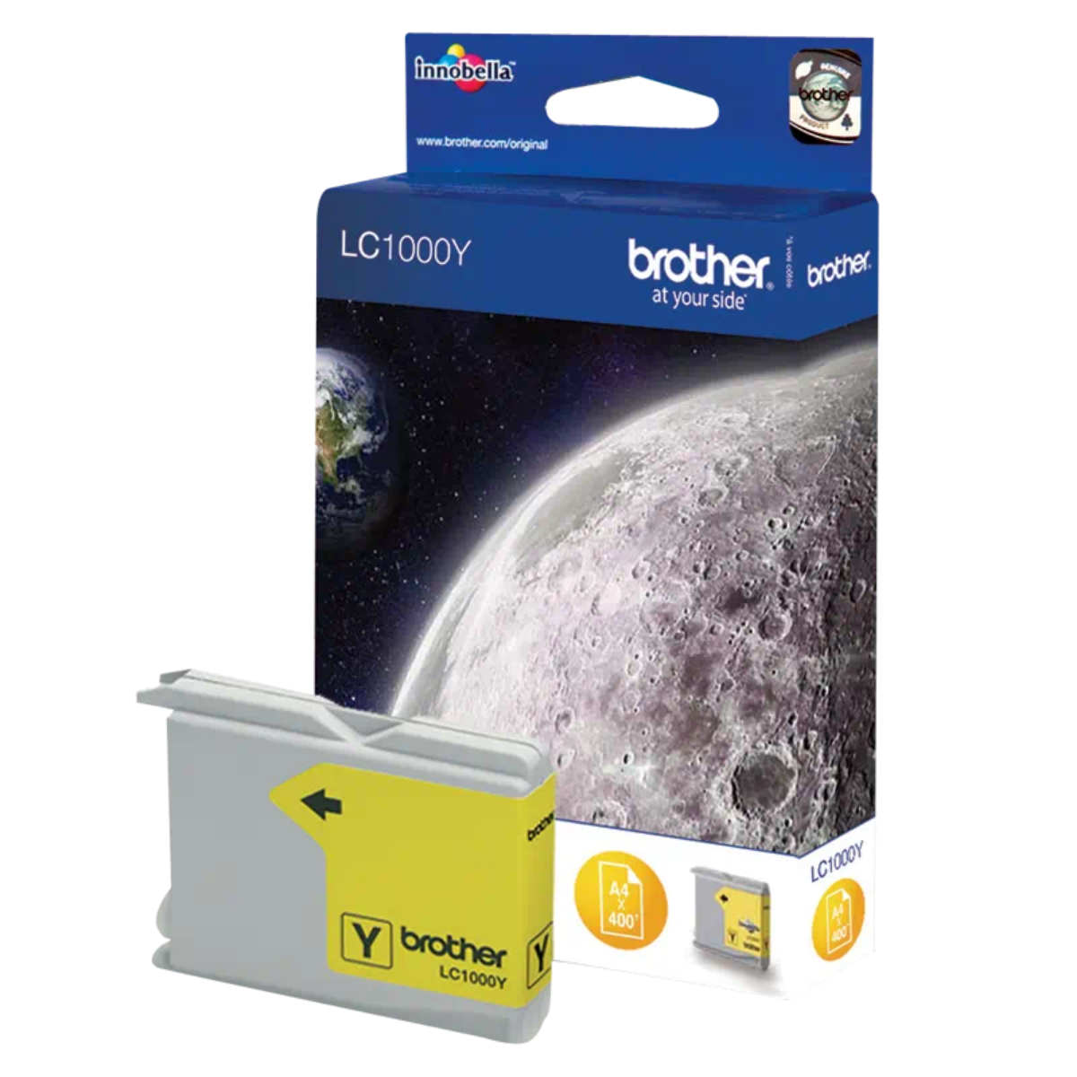 Brother Yellow Ink Cartridge 7ml - LC1000Y