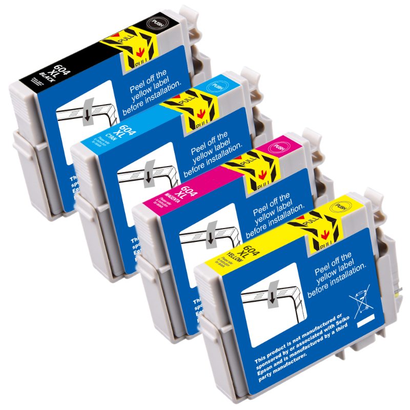 Buy Compatible Epson 604XL High Capacity Multipack Ink Cartridges