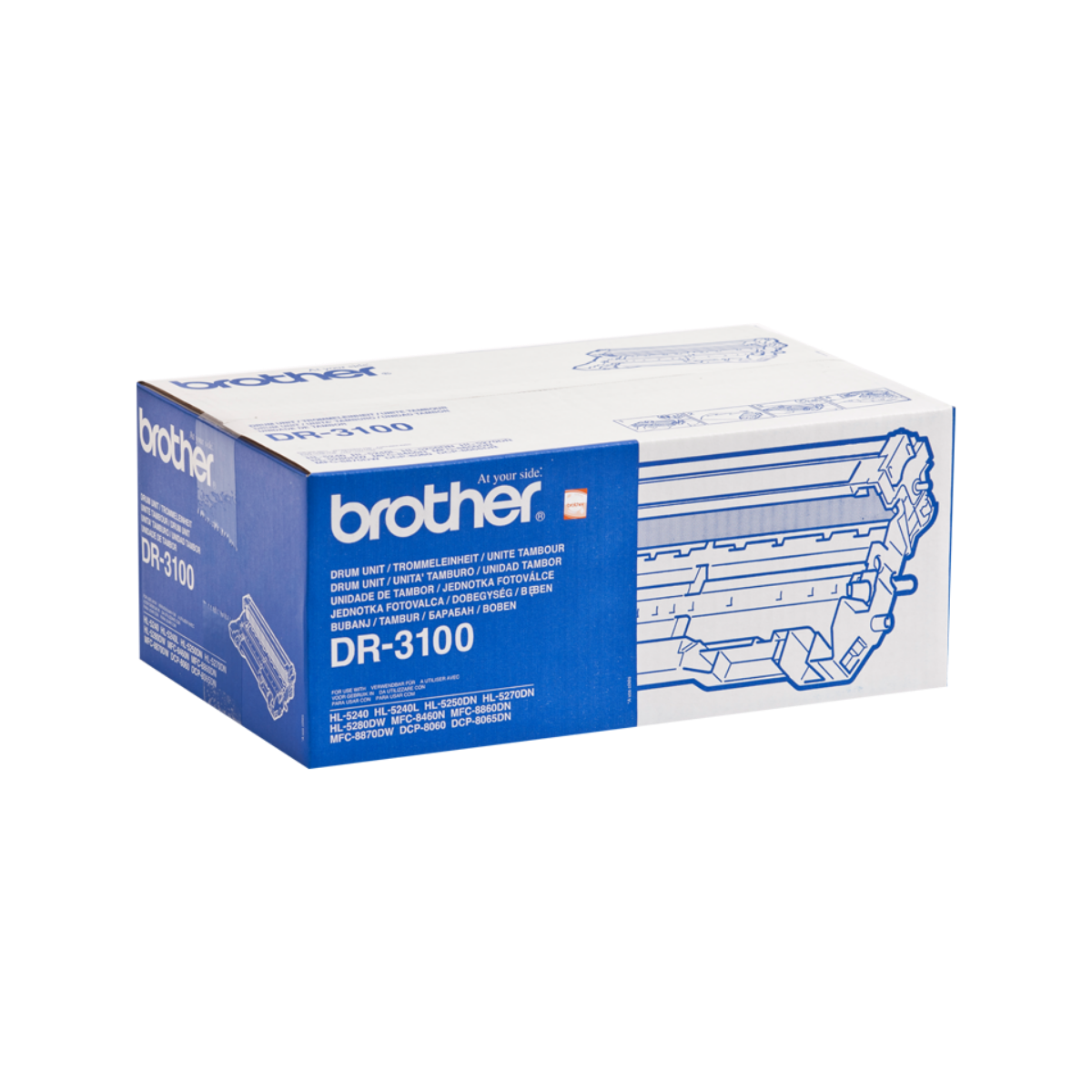 Brother Drum Unit 25k pages - DR3100