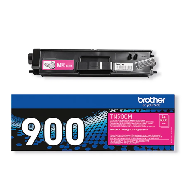 Picture of Brother Magenta Toner Cartridge 6k pages - TN900M